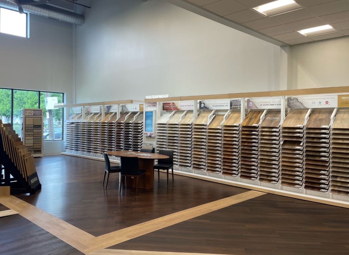 Flooring showroom