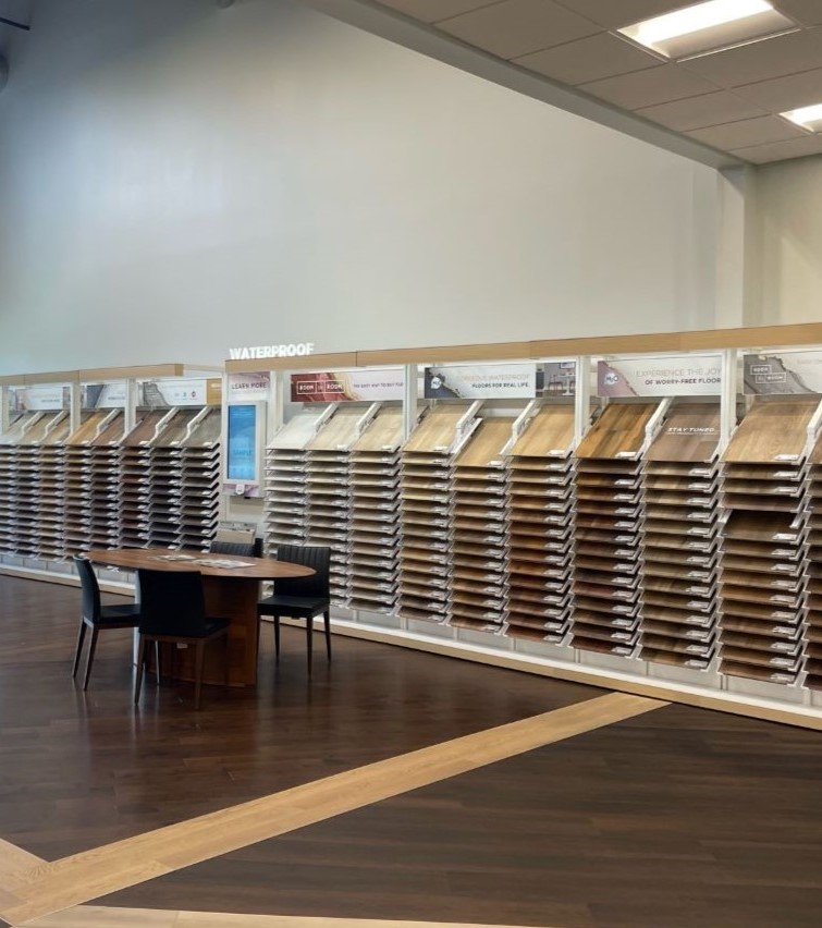 Flooring showroom